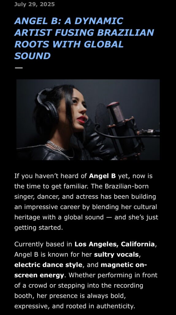 Angel B | Brazilian Artist
