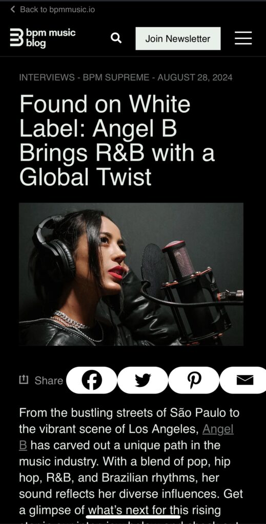 Angel B | Brazilian Artist